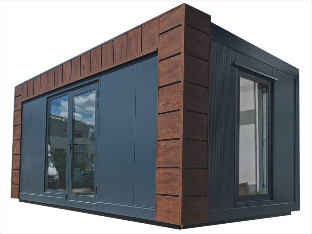 Container Haus kaufen Preis Deutschland bauen Kosten klein 60-120qm Baugenehmigung Wohncontainer winterfest Glas mit Küche und Bad Cube Tinyhouse Container