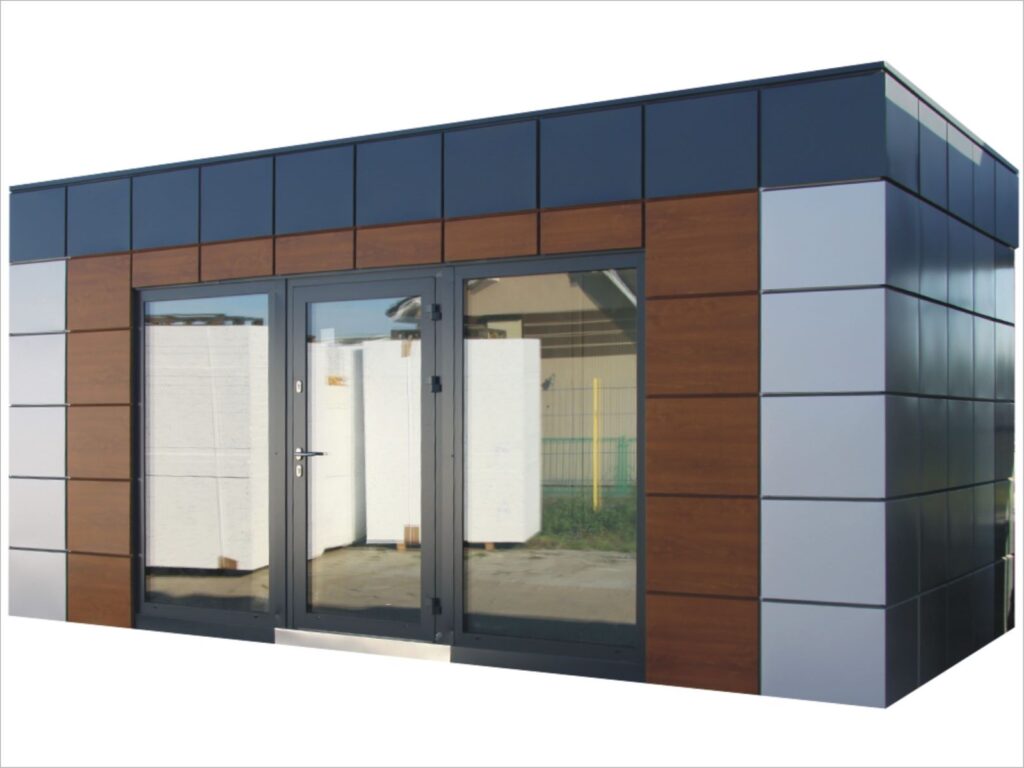 Imbisscontainer Preise kaufen komplett Verkaufspavillon Imbiss Pavillon Kiosk Container Hofladen mit WC Kosten Gastro Container Foodcontainer