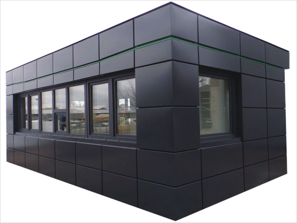 Büro Tiny House Container Office ganzjährig bewohnbar kaufen Preis mit Küche & Bad modern winterfest schlüsselfertig Minihaus Garten Kosten Tinyhaus Preise in der Nähe