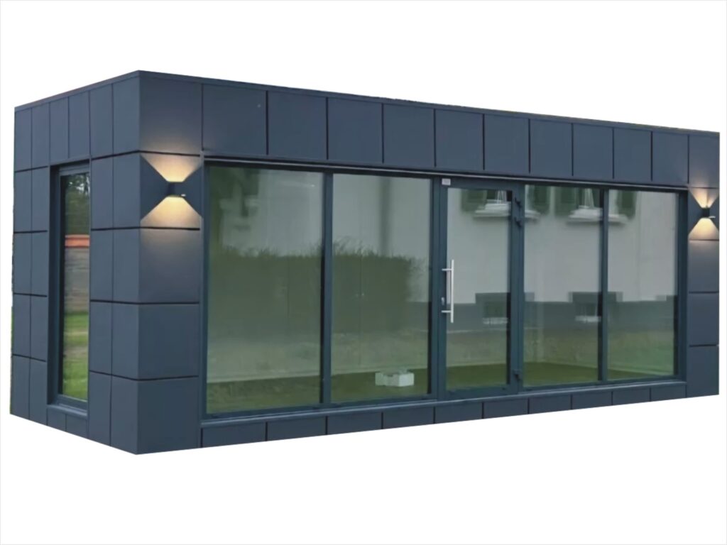 Gartenhaus mit Dusche und WC kaufen Preise isoliert aus Polen winterfest Heizung Küche Büro 3x3m 3x4m 4x3m 5x3m 6x3m 7x3m 8x3m 9x3m 5x5m 6x5m 6x6m neu