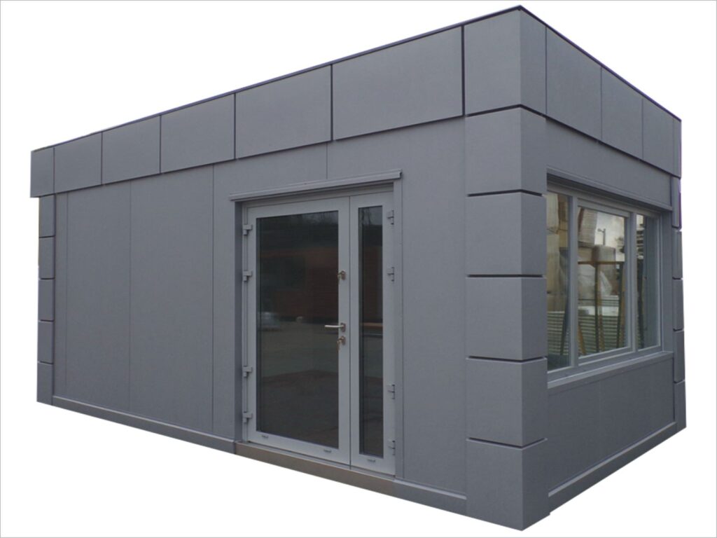 Mini Tiny House Container ganzjährig bewohnbar kaufen Preis mit Küche & Bad Büro modern winterfest schlüsselfertig Minihaus Garten Kosten Tinyhaus Preise in der Nähe neu