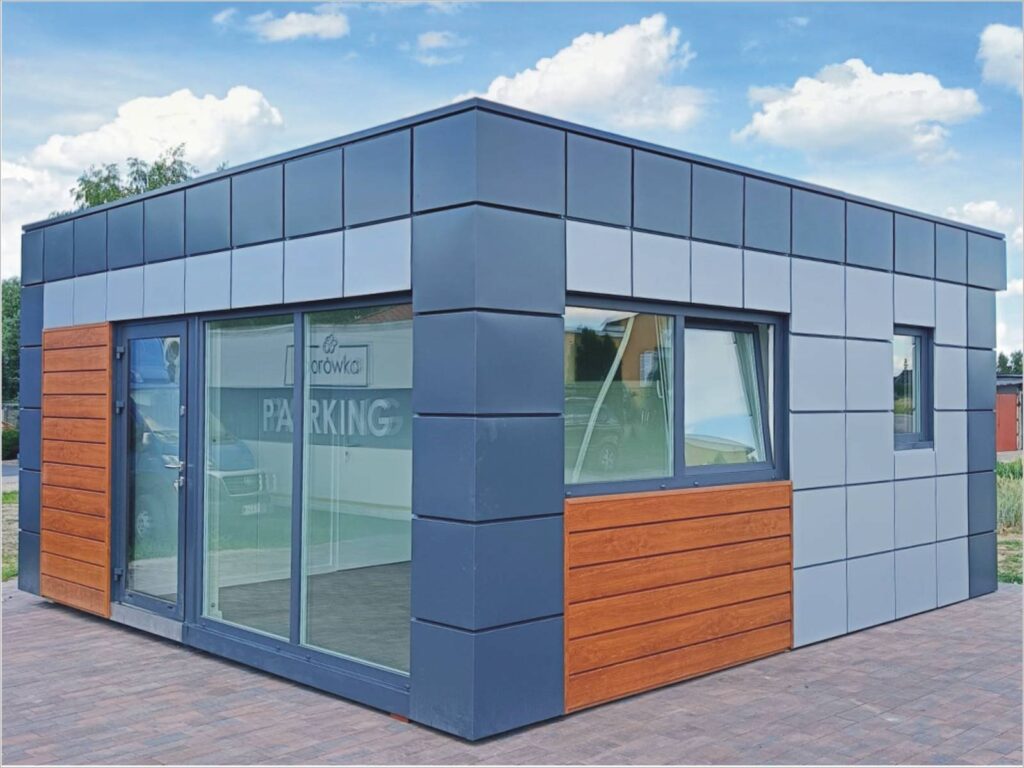 Mini Tiny House Container neu ganzjährig bewohnbar kaufen Preis mit Küche & Bad Büro modern winterfest schlüsselfertig Minihaus Garten Kosten Tinyhaus Preise in der Nähe