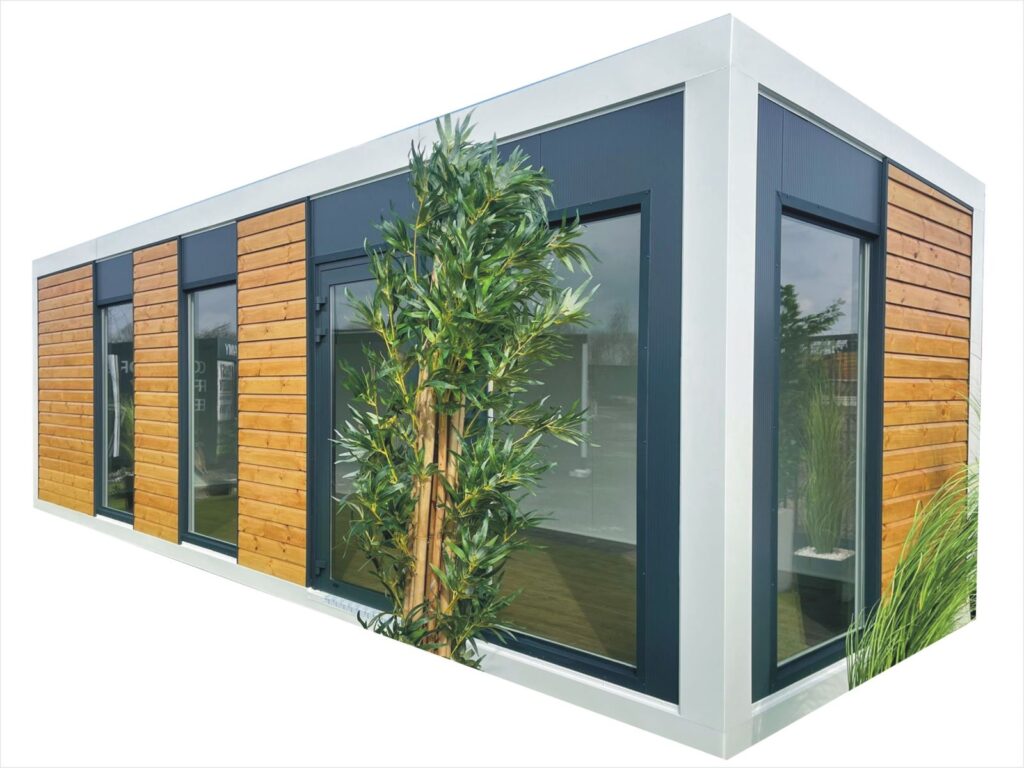 Mobilheim Deutschland kaufen wohnen in der Nähe winterfest schlüsselfertig Kosten Polen Mobilhaus Preis ganzjährig bewohnbar Tinyhouse Container mit Küche & Bad