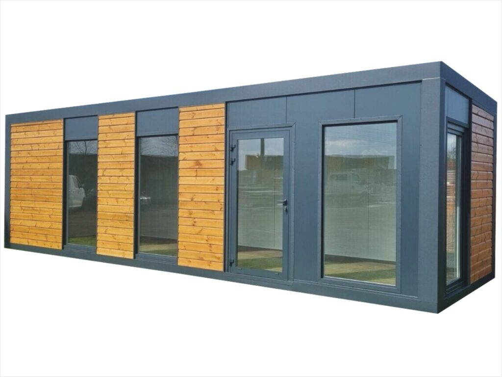 Mobilheim kaufen in der Nähe winterfest schlüsselfertig Kosten Deutschland Polen Mobilhaus ganzjährig bewohnbar Tinyhouse Container mit Küche & Bad neu