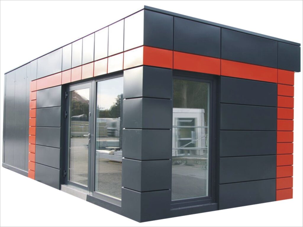 Tiny House Verkaufscontainer ganzjährig bewohnbar kaufen Preis mit Küche & Bad modern winterfest schlüsselfertig Minihaus Garten Kosten Tinyhaus Preise in der Nähe