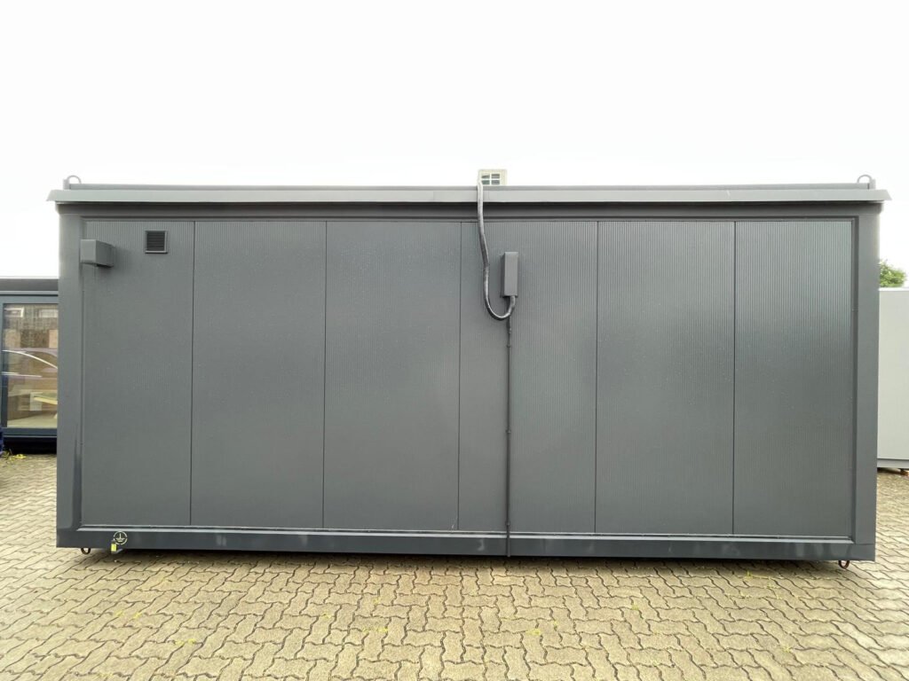 Bürocontainer Wohncontainer Gartenhaus Poolhaus Verkaufscontainer 6x3m Abverkauf Ausstellung Musterpark sofort lieferbar innen 8