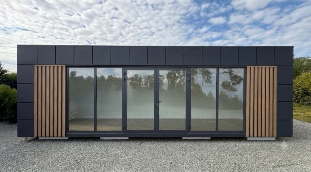 Imbisscontainer kaufen Bürocontainer Wohncontainer winterfest Gartenhaus Container Tiny House Musterhaus Abverkauf sofort lieferbar verfügbar ganzjährig bewohnbar sale