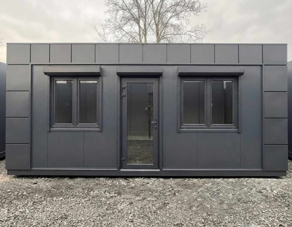 Wohncontainer kaufen Bürocontainer winterfest Gartenhaus Container Gartenbüro Tiny House Musterhaus Abverkauf sofort lieferbar verfügbar ganzjährig bewohnbar Preis neu