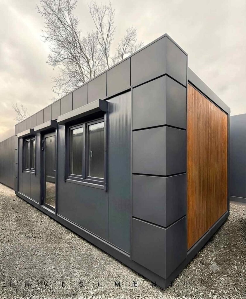 Wohncontainer kaufen Bürocontainer winterfest Gartenhaus Container Gartenbüro Tiny House Musterhaus Abverkauf sofort lieferbar verfügbar ganzjährig bewohnbar Preise