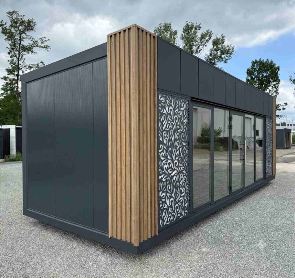 Wohncontainer kaufen Bürocontainer winterfest Gartenhaus Container Tiny House Musterhaus Abverkauf sofort lieferbar ganzjährig Kosten