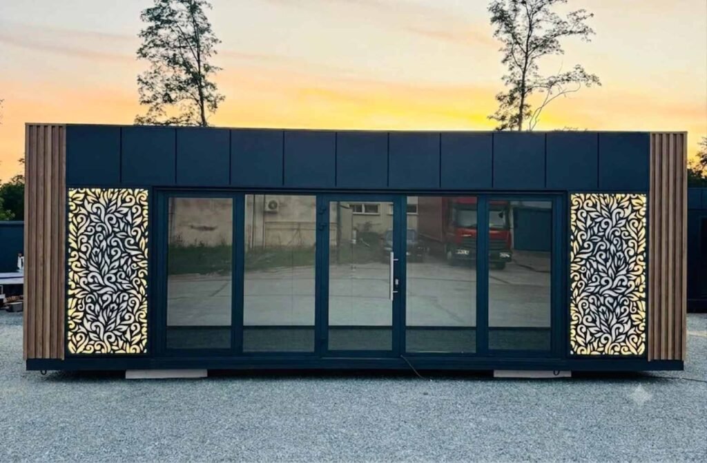 Wohncontainer kaufen Bürocontainer winterfest Gartenhaus Container Tiny House Musterhaus Abverkauf sofort lieferbar ganzjährig bewohnbar neu