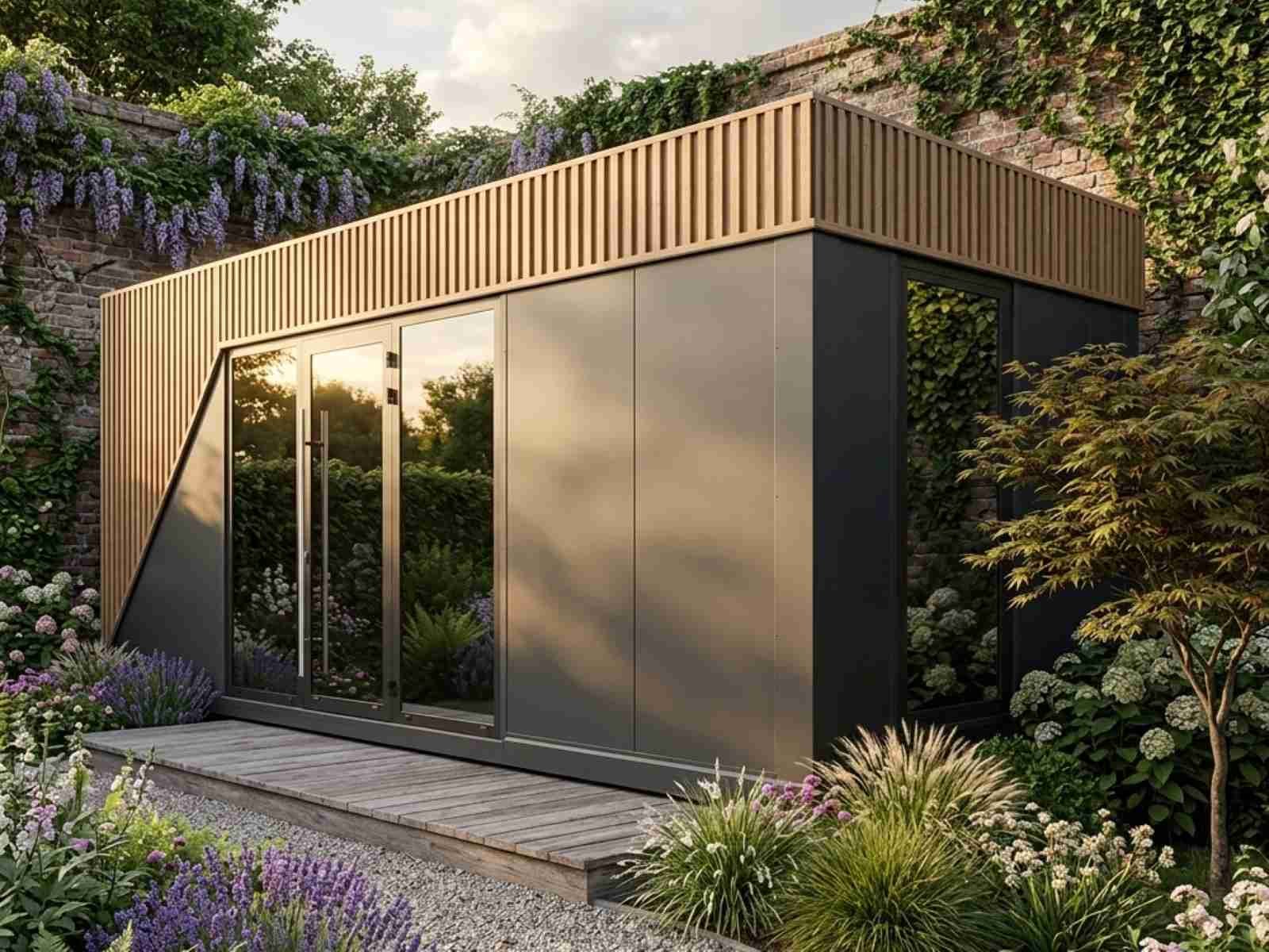 Wohncontainer kaufen Bürocontainer winterfest Gartenhaus Container Tiny House Musterhaus Abverkauf sofort lieferbar ganzjährig